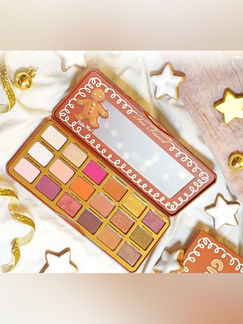NIB Too Faced Gingerbread Spice Eyeshadow Palette